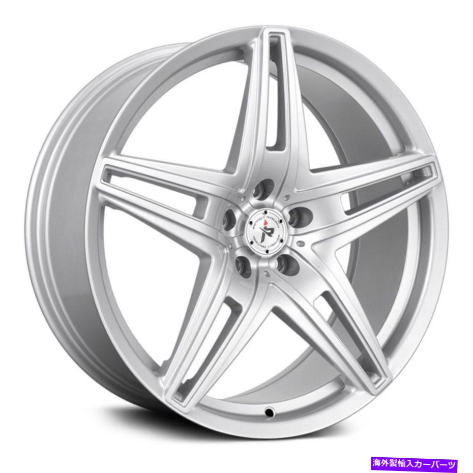 ۥ롡4ܥå ׷ƻϩ604ۥ20x8.5355x114.373.14ΥСॻå Impact Off Road 604 Wheels 20x8.5 (35, 5x114.3, 73.1) Silver Rims Set of 4