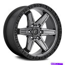 ホイール　4本セット 燃料D698キッカー6 1PCホイール17x9（1、6x135、87.1）4のブラックリムセット Fuel D698 KICKER 6 1PC Wheels 17x9 (1, 6x135, 87.1) Black Rims Set of 4