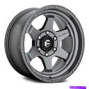 ホイール 4本セット Fuel D665 Shok 1PCホイール17x9(1、6x135、87.1)4のガンメタルリムセット Fuel D665 SHOK 1PC Wheels 17x9 (1, 6x135, 87.1) Gunmetal Rims Set of 4(2)