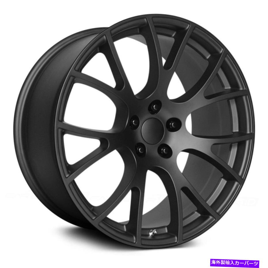 ホイール　4本セット OEパフォーマンス161SBホイール20x9.5（18、5x114.3、71.6）4のブラックリムセット OE Performance 161SB Wheels 20x9.5 (18, 5x114.3, 71.6) Black Rims Set of 4(2)