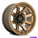 ホイール 4本セット KMC KM723トレイルホイール17x8.5(0、6x139.7、106.1)4のブロンズリムセット KMC KM723 TRAIL Wheels 17x8.5 (0, 6x139.7, 106.1) Bronze Rims Set of 4(2)