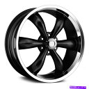 ホイール　4本セット ビジョン142レジェンド6ホイール20x9（20、6x139.7、106）4のブラックリムセット Vision 142 LEGEND 6 Wheels 20x9 (20, 6x139.7, 106) Black Rims Set of 4