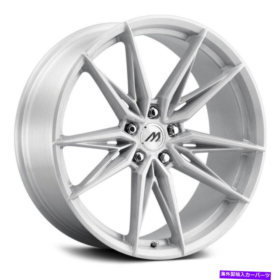 ۥ롡4ܥå ޥåMF5ۥ20x9155x114.372.564Υ֥饷դॻå MACH MF5 Wheels 20x9 (15, 5x114.3, 72.56) Brushed Rims Set of 4