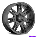 ホイール 4本セット ミッキートンプソンサイドビターIIホイール16x8（0 8x165.1 125.2）4のブラックリムセット Mickey Thompson SIDEBITER II Wheels 16x8 (0, 8x165.1, 125.2) Black Rims Set of 4