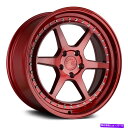 ホイール 4本セット aodhan ds09ホイール19x11(15、5x114.3、73.1)4の赤いリムセット Aodhan DS09 Wheels 19x...