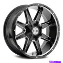 ホイール 4本セット Xtreme NX-17ホイール20x10(-25、8x180、130.8)4のブラックリムセット Xtreme NX-17 Wheels...