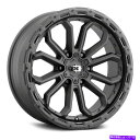 ホイール 4本セット Vision 405 Korupt Wheels 18x9(12、5x139.7、108)4のブラックリムセット Vision 405 K...