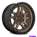 ホイール 4本セット 燃料D702弾薬1PCホイール18x9(-12、6x135、87.1)4のブロンズリムセット Fuel D702 AMMO 1PC Wheels 18x9 (-12, 6x135, 87.1) Bronze Rims Set of 4(2)