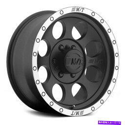 ホイール　4本セット ミッキートンプソンクラシックバハロックホイール17x9（0、8x165.1）4のブラックリムセット Mickey Thompson CLASSIC BAJA LOCK Wheels 17x9 (0, 8x165.1) Black Rims Set of 4