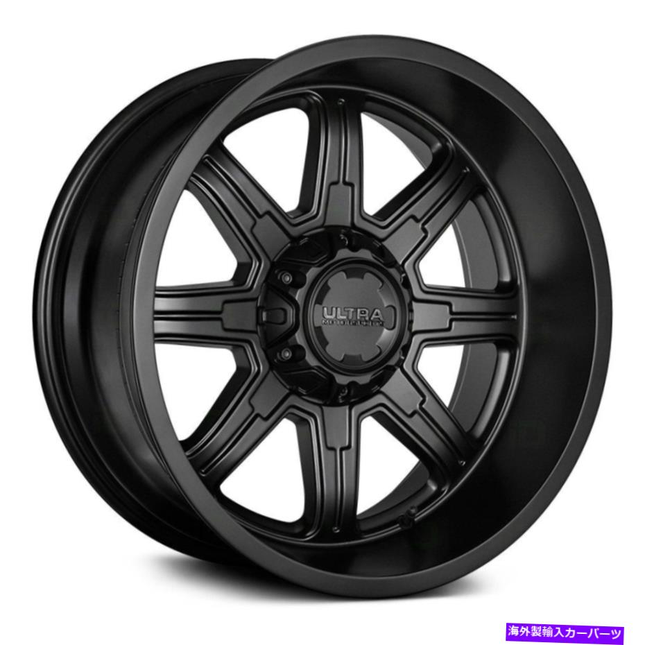 ホイール　4本セット 覆われたラグホイール20x9（1、5x139.7）4のリムセットを備えたウルトラ229SBの脅威 Ultra 229SB MENACE WITH COVERED LUGS Wheels 20x9 (1, 5x139.7) Rims Set of 4