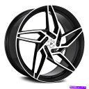 ホイール 4本セット 衝突ロード605ホイール20x8.5(35、5x114.3、73.1)4のブラックリムセット Impact Off Road 605 Wh...