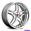 ホイール　4本セット MRR RW2ホイール18x9（25、5x120.65、72.6）4のシルバーリムセット MRR RW2 Wheels 18x9 (25, 5x120.65, 72.6) Silver Rims Set of 4