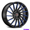 ホイール 4本セット Revolution Racing RR15ホイール20x8(40、5x114.3、73.1)4のブラックリムセット Revolution Racing RR15 Wheels 20x8 (40, 5x114.3, 73.1) Black Rims Set of 4(2)