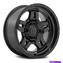ホイール 4本セット 燃料D799酸化物1PCホイール17x8.5(-10、6x139.7、106.1)4のブラックリムセット Fuel D799 OXIDE ...