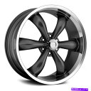 ホイール　4本セット ビジョン142レジェンド6ホイール20x9（20、6x139.7、106.2）4のガンメタルリムセット Vision 142 LEGEND 6 Wheels 20x9 (20, 6x139.7, 106.2) Gunmetal Rims Set of 4