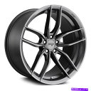 ホイール　4本セット ニッチM204 Vosso 5ラグホイール18x8（30、5x114.3、72.56）4のガンメタルリムセット Niche M204 VOSSO 5 LUG Wheels 18x8 (30, 5x114.3, 72.56) Gunmetal Rims Set of 4