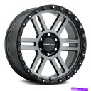 ホイール 4本セット Vision 354 Manx 2ホイール18x9(-12、6x139.7、106.2)4の灰色のリムセット Vision 354 MAN...