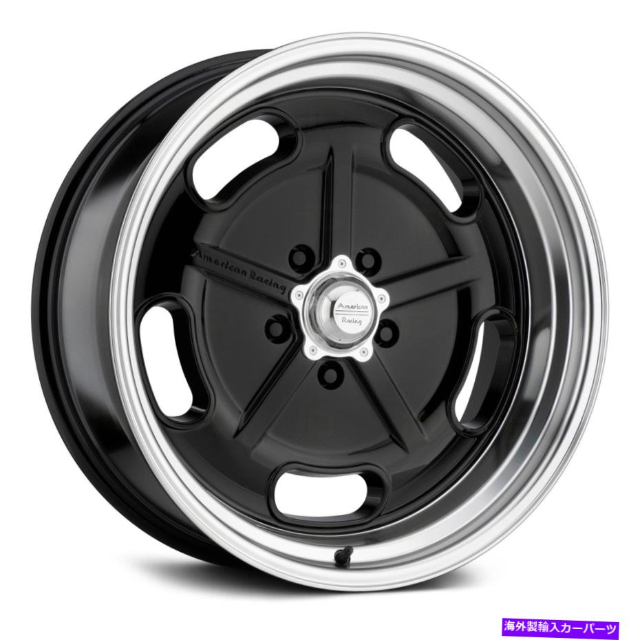 ホイール　4本セット アメリカンレーシングVN511塩フラットホイール22x8.5（0、5x114.3）4のブラックリ..