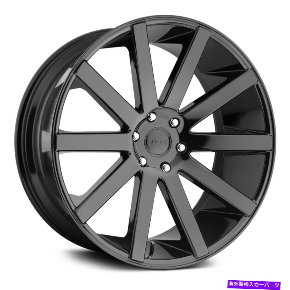 ۥ롡4ܥå S219åȥۥ22x9.5206x139.7106.14Υ֥åॻå Dub S219 SHOT CALLA Wheels 22x9.5 (20, 6x139.7, 106.1) Black Rims Set of 4