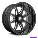 ホイール 4本セット 燃料D749ハンマー1PCホイール20x9(1、6x135、87.1)4のブラックリムセット Fuel D749 HAMMER 1PC W...