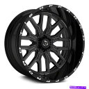 ホイール 4本セット Tis 560bmホイール20x10(-19、8x165.1、125.2)4のブラックリムセット TIS 560BM Wheels 20x...