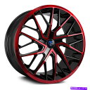ホイール 4本セット Truform TF105ホイール20x10(42、5x114.3、73.1)4のブラックリムセット TruForm TF105 Wheels 20x10 (42, 5x114.3, 73.1) Black Rims Set of 4
