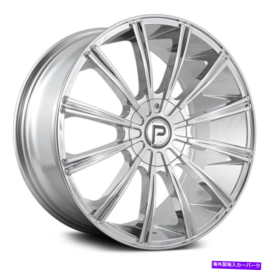 ホイール　4本セット ピナクルP308スリックホイール20x8.5（35、5x114.3、73.1）4のクロムリムセット Pinnacle P308 SLICK Wheels 20x8.5 (35, 5x114.3, 73.1) Chrome Rims Set of 4