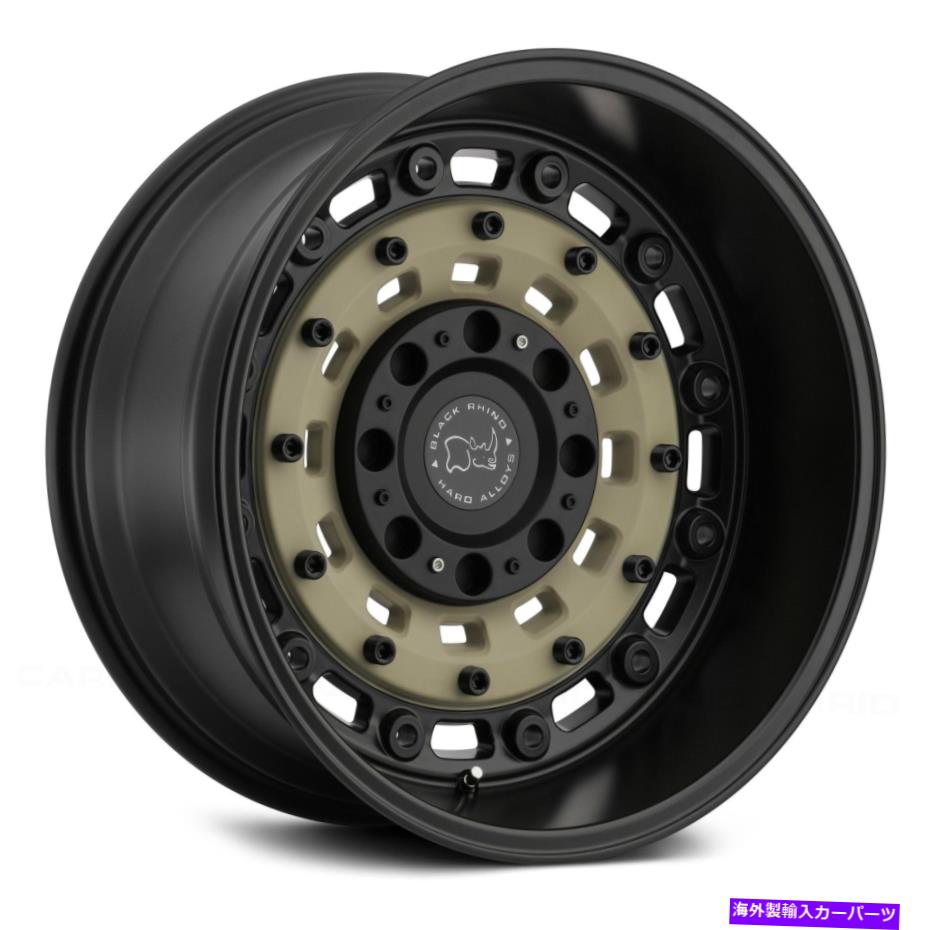 ホイール　4本セット ブラックサイアーセナルホイール20x9.5（-18、8x180、125.1）4のブラックリムセット Black Rhino ARSENAL Wheels 20x9.5 (-18, 8x180, 125.1) Black Rims Set of 4