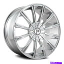 ホイール　4本セット ピナクルP308スリックホイール20x8.5（35、5x114.3、73.1）4のクロムリムセット Pinnacle P308 SLICK Wheels 20x8.5 (35, 5x114.3, 73.1) Chrome Rims Set of 4