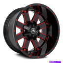 ホイール 4本セット American Off-Road A108ホイール20x10(-24、6x120.65、78.1)4のブラックリムセット America...