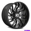 ホイール 4本セット XDシリーズXD858テンションホイール20x10(-18、8x165.1、125.1)4のブラックリムセット XD Series XD858 TENSION Wheels 20x10 (-18, 8x165.1, 125.1) Black Rims Set of 4