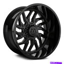 ホイール 4本セット TIS 544GBホイール20x12(-44、8x170、125.2)4のブラックリムセット TIS 544GB Wheels 20x12 (-44, 8x170, 125.2) Black Rims Set of 4(2)