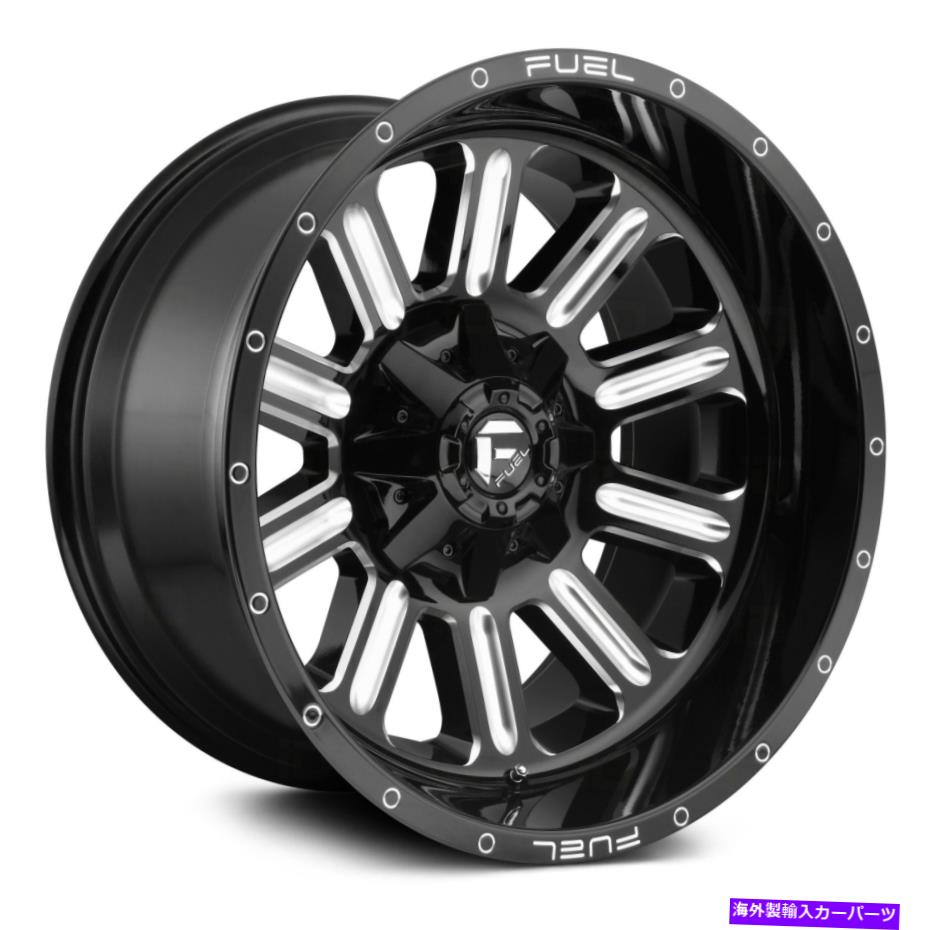 Fuel D620 HARDLINE 1PC Wheels 20x10 (-18, 8x180, 124.2) Black Rims Set of 4カテゴリホイール　4本セット状態新品メーカー車種発送詳細全国一律 送料無料 （※北海道、沖縄、離島は省く）商品詳細輸入商品の為、英語表記となります。Condition: NewBrand: FuelManufacturer Part Number: D62020001847Other Part Number: 738125251Product Type: Custom WheelsProduct SubType: All Custom WheelsRims Quantity: 4UPC: 885463861876Finish: Gloss Black with Milled AccentsSpoke style: I-spokeRim Width: 10"Max Load: 37Style: D620 HARDLINE 1PCMaterial: AluminumMPN: D62020001847Color: Two-ToneRim Diameter: 20Product Width: 10Number of Bolts: 8Load Index: 126Product Size: 20x10Hub Bore: 124.2Offset: -18Rim Structure: One PieceRim Material: AluminumIMPORTANT NOTE: Additional Products are not included(caps,rings,etc)《ご注文前にご確認ください》■海外輸入品の為、NC・NRでお願い致します。■取り付け説明書は基本的に付属しておりません。お取付に関しましては専門の業者様とご相談お願いいたします。■通常2〜4週間でのお届けを予定をしておりますが、天候、通関、国際事情により輸送便の遅延が発生する可能性や、仕入・輸送費高騰や通関診査追加等による価格のご相談の可能性もございますことご了承いただいております。■海外メーカーの注文状況次第では在庫切れの場合もございます。その場合は弊社都合にてキャンセルとなります。■配送遅延、商品違い等によってお客様に追加料金が発生した場合や取付け時に必要な加工費や追加部品等の、商品代金以外の弊社へのご請求には一切応じかねます。■弊社は海外パーツの輸入販売業のため、製品のお取り付けや加工についてのサポートは行っておりません。専門店様と解決をお願いしております。■大型商品に関しましては、配送会社の規定により個人宅への配送が困難な場合がございます。その場合は、会社や倉庫、最寄りの営業所での受け取りをお願いする場合がございます。■輸入消費税が追加課税される場合もございます。その場合はお客様側で輸入業者へ輸入消費税のお支払いのご負担をお願いする場合がございます。■商品説明文中に英語にて”保証”関する記載があっても適応はされませんのでご了承ください。■海外倉庫から到着した製品を、再度国内で検品を行い、日本郵便または佐川急便にて発送となります。■初期不良の場合は商品到着後7日以内にご連絡下さいませ。■輸入商品のためイメージ違いやご注文間違い当のお客様都合ご返品はお断りをさせていただいておりますが、弊社条件を満たしている場合はご購入金額の30％の手数料を頂いた場合に限りご返品をお受けできる場合もございます。(ご注文と同時に商品のお取り寄せが開始するため)（30％の内訳は、海外返送費用・関税・消費全負担分となります）■USパーツの輸入代行も行っておりますので、ショップに掲載されていない商品でもお探しする事が可能です。お気軽にお問い合わせ下さいませ。[輸入お取り寄せ品においてのご返品制度・保証制度等、弊社販売条件ページに詳細の記載がございますのでご覧くださいませ]&nbsp;