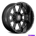 ホイール 4本セット XDシリーズXD825バック25ホイール20x10(-24、5x139.7、78.1)4のブラックリムセット XD Series XD82...
