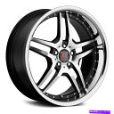 ホイール 4本セット MRR RW2ホイール20x10(45、5x112、66.6)4のブラックリムセット MRR RW2 Wheels 20x10 (45, ...