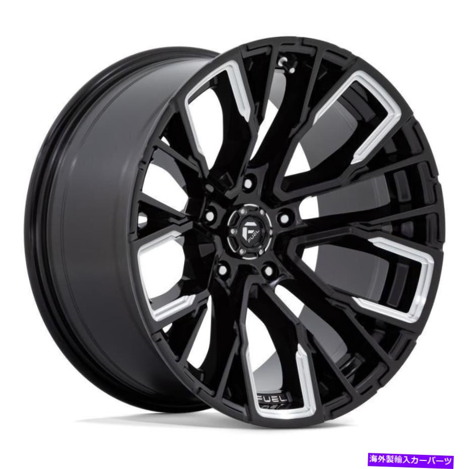 Fuel D849 REBAR 5 1PC Wheels 20x10 (-18, 5x139.7, 78.1) Black Rims Set of 4カテゴリホイール　4本セット状態新品メーカー車種発送詳細全国一律 送料無料 （※北海道、沖...