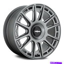ホイール 4本セット 回転式OZRホイール20x10.5(40、5x112、72.56)4の無煙炭リムセット Rotiform OZR Wheels 20x10.5 (40, 5x112, 72.56) Anthracite Rims Set of 4(2)