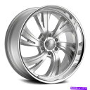 ホイール 4本セット Dropstars 658BSホイール22x11(40、6x139.7、106.2)4のシルバーリムセット Dropstars 658BS Wheels 22x11 (40, 6x139.7, 106.2) Silver Rims Set of 4(2)
