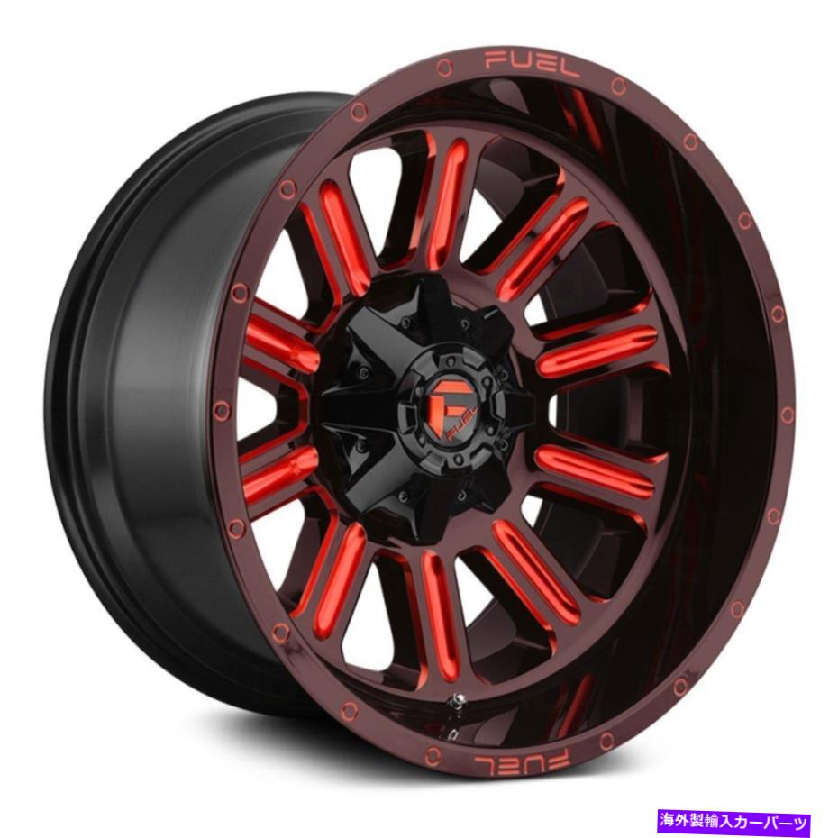 Fuel D621 HARDLINE 1PC Wheels 20x10 (-19, 6x139.7, 106.1) Black Rims Set of 4カテゴリホイール　4本セット状態新品メーカー車種発送詳細全国一律 送料無料 （※北海道、沖縄、離島は省く）商品詳細輸入商品の為、英語表記となります。Condition: NewBrand: FuelManufacturer Part Number: D62120009846Other Part Number: 1385120779Product Type: Custom WheelsProduct SubType: All Custom WheelsRims Quantity: 4UPC: 885463862439Finish: Gloss Black with Candy Red AccentsSpoke style: I-spokeRim Width: 10"Max Load: 25Style: D621 HARDLINE 1PCMaterial: AluminumMPN: D62120009846Color: Black and RedRim Diameter: 20Product Width: 10Number of Bolts: 6Load Index: 112Product Size: 20x10Hub Bore: 106.1Offset: -19Rim Structure: One PieceRim Material: AluminumIMPORTANT NOTE: Additional Products are not included(caps,rings,etc)《ご注文前にご確認ください》■海外輸入品の為、NC・NRでお願い致します。■取り付け説明書は基本的に付属しておりません。お取付に関しましては専門の業者様とご相談お願いいたします。■通常2〜4週間でのお届けを予定をしておりますが、天候、通関、国際事情により輸送便の遅延が発生する可能性や、仕入・輸送費高騰や通関診査追加等による価格のご相談の可能性もございますことご了承いただいております。■海外メーカーの注文状況次第では在庫切れの場合もございます。その場合は弊社都合にてキャンセルとなります。■配送遅延、商品違い等によってお客様に追加料金が発生した場合や取付け時に必要な加工費や追加部品等の、商品代金以外の弊社へのご請求には一切応じかねます。■弊社は海外パーツの輸入販売業のため、製品のお取り付けや加工についてのサポートは行っておりません。専門店様と解決をお願いしております。■大型商品に関しましては、配送会社の規定により個人宅への配送が困難な場合がございます。その場合は、会社や倉庫、最寄りの営業所での受け取りをお願いする場合がございます。■輸入消費税が追加課税される場合もございます。その場合はお客様側で輸入業者へ輸入消費税のお支払いのご負担をお願いする場合がございます。■商品説明文中に英語にて”保証”関する記載があっても適応はされませんのでご了承ください。■海外倉庫から到着した製品を、再度国内で検品を行い、日本郵便または佐川急便にて発送となります。■初期不良の場合は商品到着後7日以内にご連絡下さいませ。■輸入商品のためイメージ違いやご注文間違い当のお客様都合ご返品はお断りをさせていただいておりますが、弊社条件を満たしている場合はご購入金額の30％の手数料を頂いた場合に限りご返品をお受けできる場合もございます。(ご注文と同時に商品のお取り寄せが開始するため)（30％の内訳は、海外返送費用・関税・消費全負担分となります）■USパーツの輸入代行も行っておりますので、ショップに掲載されていない商品でもお探しする事が可能です。お気軽にお問い合わせ下さいませ。[輸入お取り寄せ品においてのご返品制度・保証制度等、弊社販売条件ページに詳細の記載がございますのでご覧くださいませ]&nbsp;