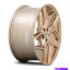 ホイール 4本セット ニッチM267ねじれホイール20x10.5(35、5x120.65、72.56)4のブロンズリムセット Niche M267 TORSION Wheels 20x10.5 (35, 5x120.65, 72.56) Bronze Rims Set of 4