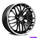 ホイール　4本セット ピナクルP214レガシーホイール22x9（30、5x120.65、72.56）4のブラックリムセット Pinnacle P214 LEGACY Wheels 22x9 (30, 5x120.65, 72.56) Black Rims Set of 4