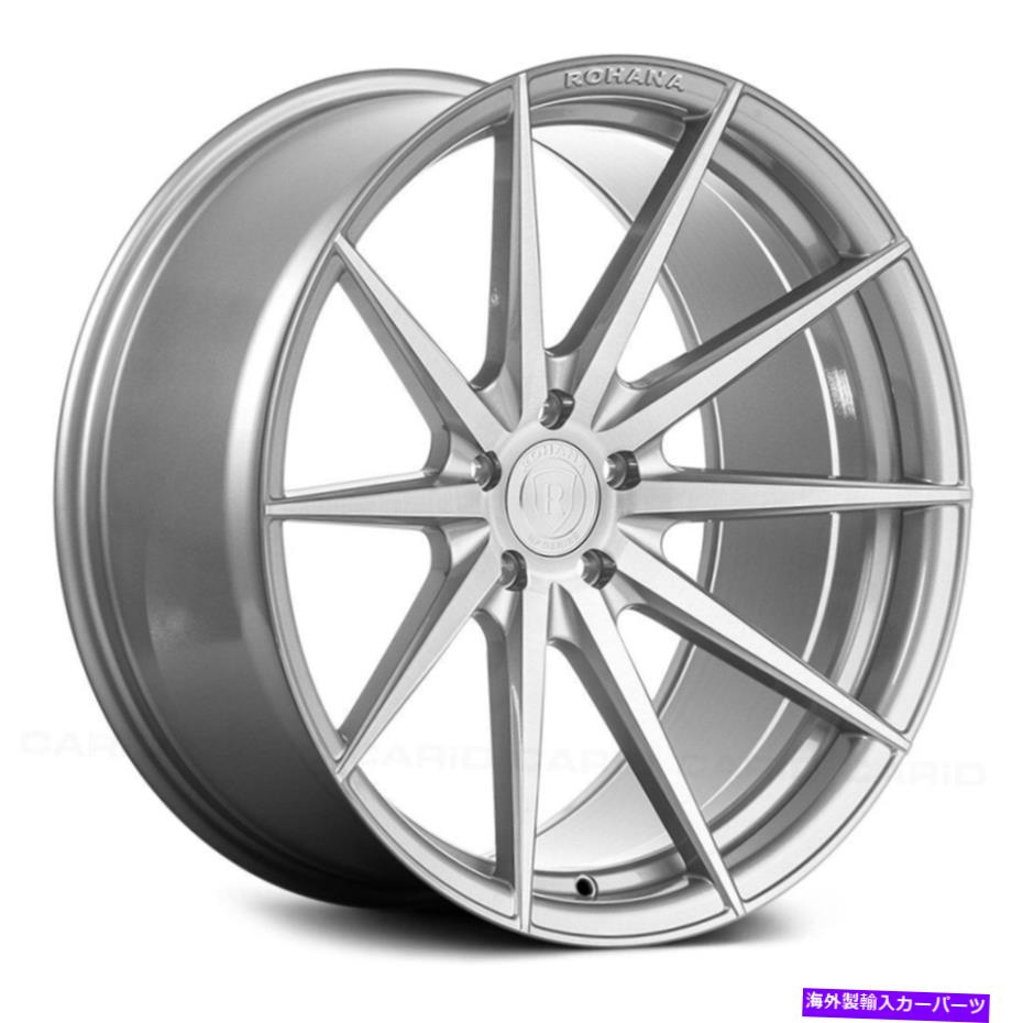 Rohana RFX1 Wheels 20x10 (30, 5x112, 66.56) Titanium Rims Set of 4カテゴリホイール　4本セット状態新品メーカー車種発送詳細全国一律 送料無料 （※北海道、沖縄、離島は省く）商品詳細輸入商品の為、英語表記となります。Condition: NewBrand: RohanaManufacturer Part Number: RFX120105112BT30Other Part Number: 1377753044Product Type: Custom WheelsProduct SubType: All Custom WheelsRims Quantity: 4UPC: Does not applyFinish: Brushed TitaniumSpoke style: I-spokeRim Width: 10"Max Load: 3525Material: AluminumColor: SilverStyle: RFX1MPN: RFX120105112BT30Rim Diameter: 20Product Width: 10Number of Bolts: 5Load Index: 124Product Size: 20x10Hub Bore: 66.56Offset: 30Rim Structure: One PieceRim Material: AluminumIMPORTANT NOTE: Additional Products are not included(caps,rings,etc)《ご注文前にご確認ください》■海外輸入品の為、NC・NRでお願い致します。■取り付け説明書は基本的に付属しておりません。お取付に関しましては専門の業者様とご相談お願いいたします。■通常2〜4週間でのお届けを予定をしておりますが、天候、通関、国際事情により輸送便の遅延が発生する可能性や、仕入・輸送費高騰や通関診査追加等による価格のご相談の可能性もございますことご了承いただいております。■海外メーカーの注文状況次第では在庫切れの場合もございます。その場合は弊社都合にてキャンセルとなります。■配送遅延、商品違い等によってお客様に追加料金が発生した場合や取付け時に必要な加工費や追加部品等の、商品代金以外の弊社へのご請求には一切応じかねます。■弊社は海外パーツの輸入販売業のため、製品のお取り付けや加工についてのサポートは行っておりません。専門店様と解決をお願いしております。■大型商品に関しましては、配送会社の規定により個人宅への配送が困難な場合がございます。その場合は、会社や倉庫、最寄りの営業所での受け取りをお願いする場合がございます。■輸入消費税が追加課税される場合もございます。その場合はお客様側で輸入業者へ輸入消費税のお支払いのご負担をお願いする場合がございます。■商品説明文中に英語にて”保証”関する記載があっても適応はされませんのでご了承ください。■海外倉庫から到着した製品を、再度国内で検品を行い、日本郵便または佐川急便にて発送となります。■初期不良の場合は商品到着後7日以内にご連絡下さいませ。■輸入商品のためイメージ違いやご注文間違い当のお客様都合ご返品はお断りをさせていただいておりますが、弊社条件を満たしている場合はご購入金額の30％の手数料を頂いた場合に限りご返品をお受けできる場合もございます。(ご注文と同時に商品のお取り寄せが開始するため)（30％の内訳は、海外返送費用・関税・消費全負担分となります）■USパーツの輸入代行も行っておりますので、ショップに掲載されていない商品でもお探しする事が可能です。お気軽にお問い合わせ下さいませ。[輸入お取り寄せ品においてのご返品制度・保証制度等、弊社販売条件ページに詳細の記載がございますのでご覧くださいませ]&nbsp;