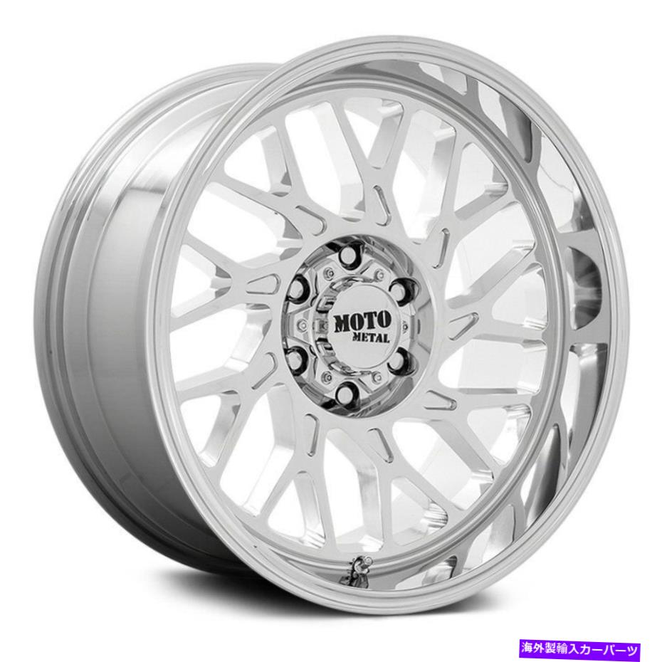 ホイール　4本セット Moto Metal Mo805 Predator Wheels20x10（-18、6x139.7）Chrome Rimsセット4 Moto Metal MO805 PREDATOR Wheels 20x10 (-18, 6x139.7) Chrome Rims Set of 4