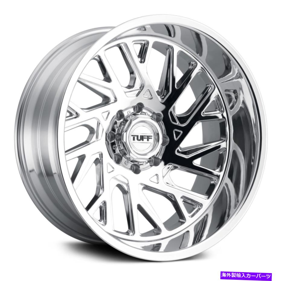 TUFF T4B Wheels 24x14 (-72, 6x139.7, 112.1) Chrome Rims Set of 4カテゴリホイール　4本セット状態新品メーカー車種発送詳細全国一律 送料無料 （※北海道、沖縄、離島は省く）商品詳細輸入商品の為、英語表記となります。Condition: NewBrand: TUFFManufacturer Part Number: 2414T4B-26140C12LOther Part Number: 2611798274Product Type: Custom WheelsProduct SubType: All Custom WheelsRims Quantity: 4UPC: 195338149849Finish: ChromeSpoke style: Spiral-spokeRim Width: 14"Max Load: 25Material: AluminumColor: SilverStyle: T4BMPN: 2414T4B-26140C12LRim Diameter: 24Product Width: 14Number of Bolts: 6Load Index: 112Product Size: 24x14Hub Bore: 112.1Offset: -72Rim Structure: One PieceRim Material: Aluminum《ご注文前にご確認ください》■海外輸入品の為、NC・NRでお願い致します。■取り付け説明書は基本的に付属しておりません。お取付に関しましては専門の業者様とご相談お願いいたします。■通常2〜4週間でのお届けを予定をしておりますが、天候、通関、国際事情により輸送便の遅延が発生する可能性や、仕入・輸送費高騰や通関診査追加等による価格のご相談の可能性もございますことご了承いただいております。■海外メーカーの注文状況次第では在庫切れの場合もございます。その場合は弊社都合にてキャンセルとなります。■配送遅延、商品違い等によってお客様に追加料金が発生した場合や取付け時に必要な加工費や追加部品等の、商品代金以外の弊社へのご請求には一切応じかねます。■弊社は海外パーツの輸入販売業のため、製品のお取り付けや加工についてのサポートは行っておりません。専門店様と解決をお願いしております。■大型商品に関しましては、配送会社の規定により個人宅への配送が困難な場合がございます。その場合は、会社や倉庫、最寄りの営業所での受け取りをお願いする場合がございます。■輸入消費税が追加課税される場合もございます。その場合はお客様側で輸入業者へ輸入消費税のお支払いのご負担をお願いする場合がございます。■商品説明文中に英語にて”保証”関する記載があっても適応はされませんのでご了承ください。■海外倉庫から到着した製品を、再度国内で検品を行い、日本郵便または佐川急便にて発送となります。■初期不良の場合は商品到着後7日以内にご連絡下さいませ。■輸入商品のためイメージ違いやご注文間違い当のお客様都合ご返品はお断りをさせていただいておりますが、弊社条件を満たしている場合はご購入金額の30％の手数料を頂いた場合に限りご返品をお受けできる場合もございます。(ご注文と同時に商品のお取り寄せが開始するため)（30％の内訳は、海外返送費用・関税・消費全負担分となります）■USパーツの輸入代行も行っておりますので、ショップに掲載されていない商品でもお探しする事が可能です。お気軽にお問い合わせ下さいませ。[輸入お取り寄せ品においてのご返品制度・保証制度等、弊社販売条件ページに詳細の記載がございますのでご覧くださいませ]&nbsp;