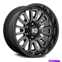 ホイール 4本セット XDシリーズXD864ローバーホイール22x10(-18、6x135、87.1)4のブラックリムセット XD Series XD864 ROVER Wheels 22x10 (-18, 6x135, 87.1) Black Rims Set of 4(2)