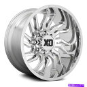 ホイール 4本セット XDシリーズXD858テンションホイール20x10(-18、8x165.1、125.1)4のクロムリムセット XD Series XD858 TENSION Wheels 20x10 (-18, 8x165.1, 125.1) Chrome Rims Set of 4(2)