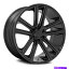ホイール　4本セット ダブS256フレックスホイール24x10（30、6x139.7、78.1）4のブラックリムセット Dub S256 FLEX Wheels 24x10 (30, 6x139.7, 78.1) Black Rims Set of 4