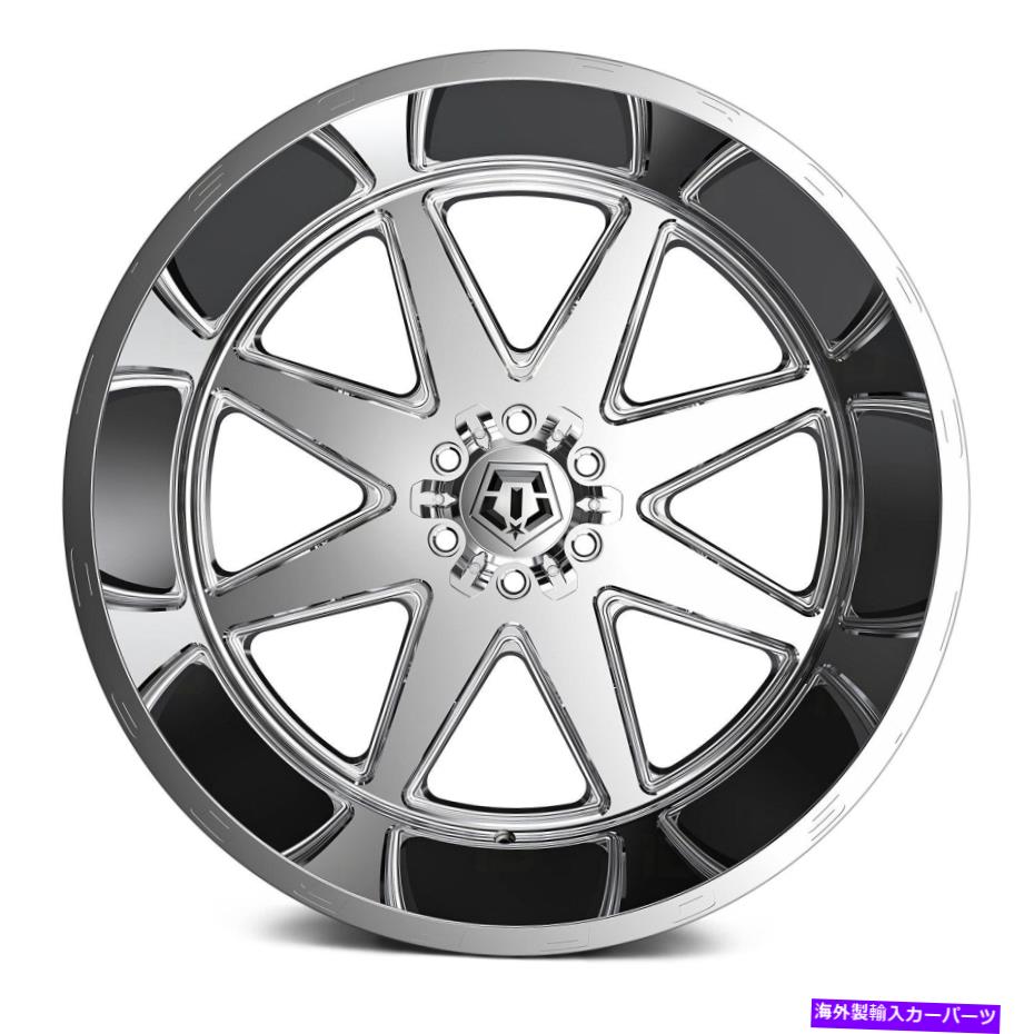 ホイール　4本セット tis 551pホイール22x12（-44、8x165.1、125.2）4の磨かれたリムセット TIS 551P Wheels 22x12 (-44, 8x165.1, 125.2) Polished Rims Set of 4 2