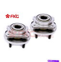Wheel Hub Bearing グランドキャラバンタウン&カントリーボイジャーのための2つの新しいフロントホールハブベアリングアセンブリ 2 New Fro...