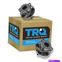 Wheel Hub Bearing TRQフロントホイールベアリングとハブセット2ペアのシボレービュイックキャデラックオールズ TRQ Front Wheel ...